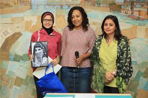 La gagnante du 2ème prix, cycle préparatoire, groupe 2