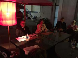 Rencontre informelle « Migrations virtuelles : identité, territoire, asile et réseau social » au café Le Boudoir, Institut français