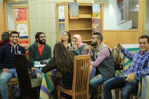 Atelier « Twittérature #migration » à l’Hexagone de la Bibliotheca Alexandrina
