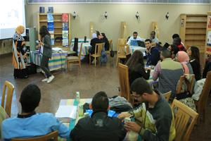 Atelier « Twittérature #migration » à l’Hexagone de la Bibliotheca Alexandrina