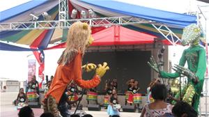 Spectacle au village de la Francophonie