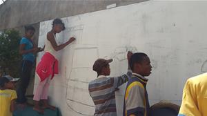 Atelier artistique : arts-plastiques aux Graines de Bitume