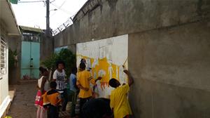 Atelier artistique : arts-plastiques aux Graines de Bitume