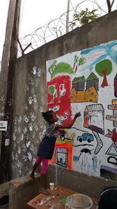 Atelier artistique : arts-plastiques aux Graines de Bitume