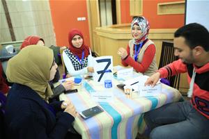 Les participants de la 9ème édition de la FEFUE préparent leurs projets finals