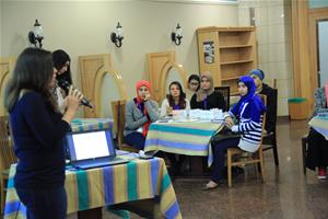 Atelier : Introduction aux notions économiques, animé par M<sup>me</sup> Joumana Magdy et M<sup>me </sup>Menna Mahmoud