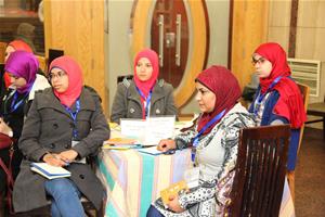 Atelier : Introduction aux notions économiques, animé par M<sup>me</sup> Joumana Magdy et M<sup>me </sup>Menna Mahmoud