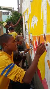 Atelier artistique : arts-plastiques aux Graines de Bitume