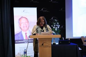 Mot de Mme. L'amb. Fatma Etman, Représentant de la République arabe d'Égypte auprès de l'Organisation internationale de la Francophonie