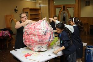  Atelier de création de grosses têtes  <ul></ul>