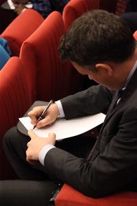 Les participants à la dictée PICADELF