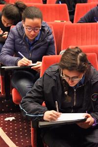 Les participants à la dictée PICADELF