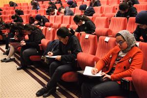 Les participants à la dictée PICADELF