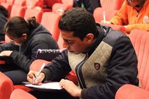 Les participants à la dictée PICADELF