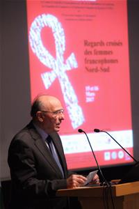 Mot de Dr Yehia Zaky, Conseiller auprès du Directeur de la Bibliotheca Alexandrina pour la recherche académique, au nom de M. Ismail Serageldin, Directeur de la Bibliotheca Alexandrina