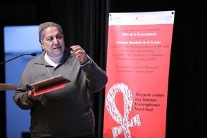 L'intervention de Soeur Pauline Massouh, Supérieure de l’École Sainte-Anne du Caire et Religieuse de l’Institution Sainte Jeanne-Antide