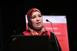 L'intervention de Mme Bahija Gouimi, Représentante de l’Afrique et membre du Steering Committee du CML Advocates Network