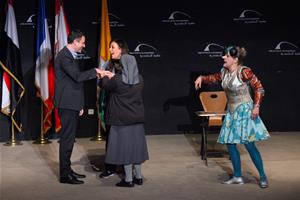  Représentation théâtrale Eurdékol par Chantal David