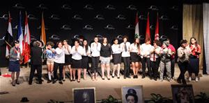  Pièce de théâtre : Sur le bout de la langue par les élèves du Collège de la Mère de Dieu d’Alexandrie