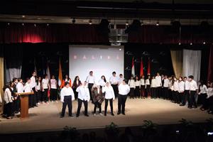 Représentation théâtrale par les participants de l’ATELIER DE THÉÂTRE