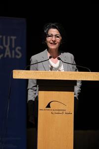 Mot de M<sup>me</sup> Claudia Calvo, Attaché de coopération pour le français, Service de coopération éducative, Institut Français d’Égypte (IFE)
