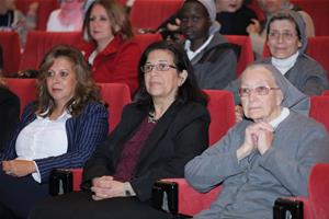 Les participants à la fête des talents 