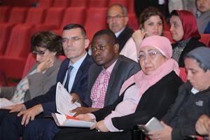 Les participants à la fête des talents 