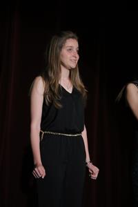 Malak El-Abd (École Girard d’Alexandrie), une des présentatrices de la soirée 