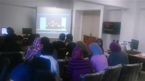 Le public du colloque à l'Ambassade de Savoir de l'Université de Damiette