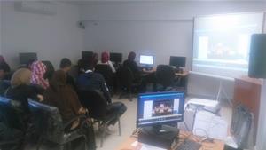 Le public du colloque à l'Ambassade de Savoir de l'Université de Damiette