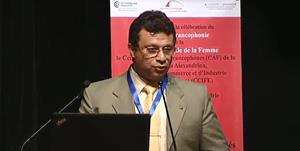 L'intervention de Dr Tarek El Fayoumi, Surveillant clinique de la Filière Francophone, Faculté de Médecine, Université d’Alexandrie