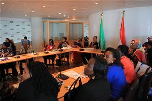 Visite des journalistes et des représentantes des médias africaines
