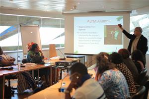 Visite des journalistes et des représentantes des médias africaines