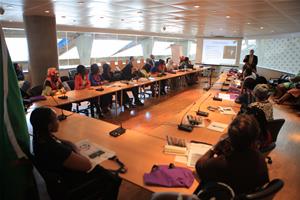 Visite des journalistes et des représentantes des médias africaines