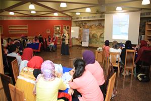 Atelier : La langue avec des outils numériques, animé par M<sup>lle</sup> Dina El Kordy