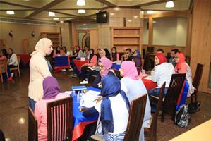 Atelier : La langue avec des outils numériques, animé par M<sup>lle</sup> Dina El Kordy