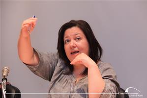 M<sup>me</sup> Hala El Mawy, Journalisté, présentratrice à la radio et experte en critique de cinéma