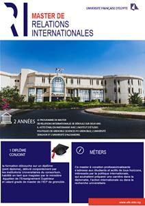  Un Master en Relations internationales  