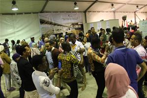  L'inauguration du Festival des Métiers des Pays Francophones 