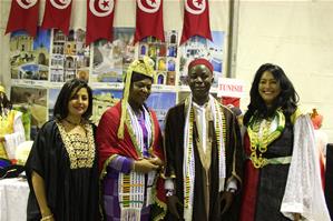  L'inauguration du Festival des Métiers des Pays Francophones 