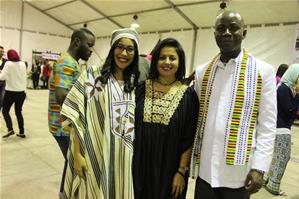  L'inauguration du Festival des Métiers des Pays Francophones 