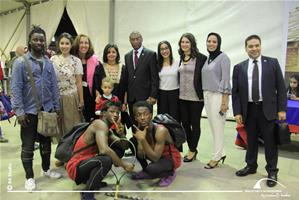  L'inauguration du Festival des Métiers des Pays Francophones 