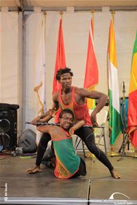 Des jeux d’acrobates guinéens