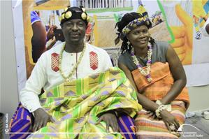  Un spectacle artistique présenté par les étudiants de l'université Senghor 