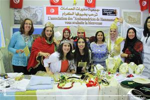 ?L'équipe du CAF avec les participants du Festival 