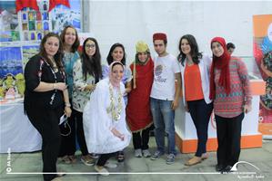 ?L'équipe du CAF avec les participants du Festival 