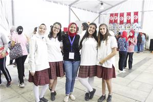La visite des écoles au Festival 