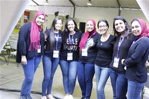 Les volontaires du CAF