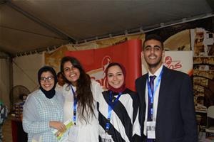 Les volontaires du CAF