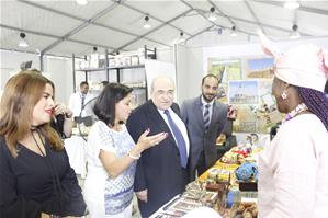 La visite de Dr Moustafa El-Fekky, Directeur de la Bibliotheca Alexandrina